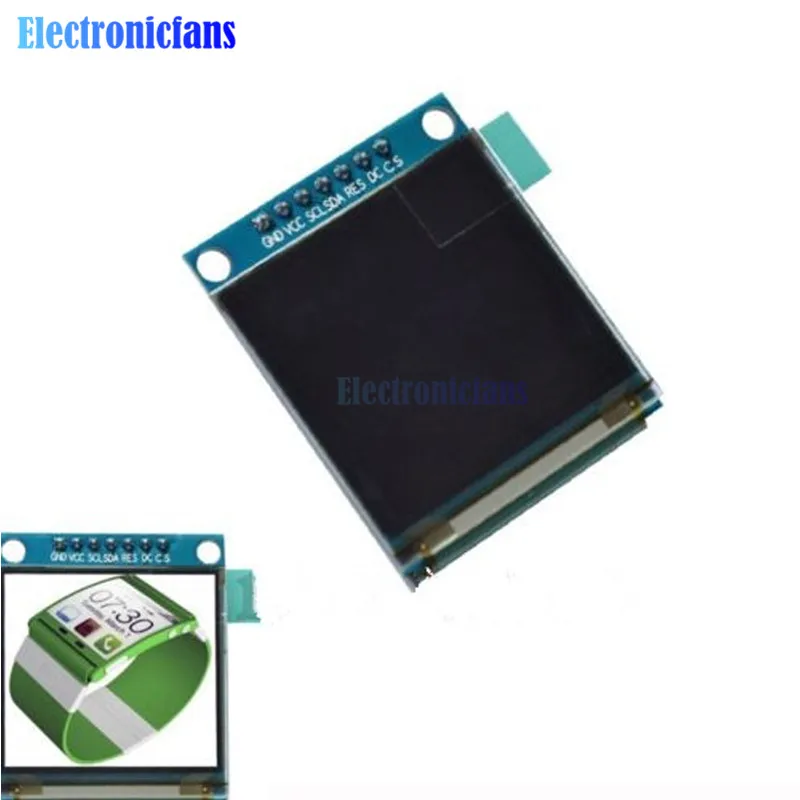 1,5 дюймов 7PIN полноцветный OLED модуль экран дисплея SSD1351 привод IC 128(RGB)* 128 SPI интерфейс для 51 STM32 Arduino