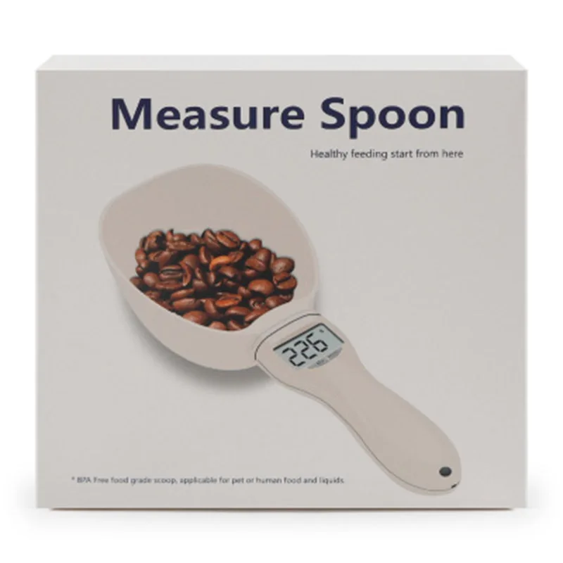

OUYXR Pet Feeding Metering Spoon Dog Weighing Spoon The Reasonable Feeding