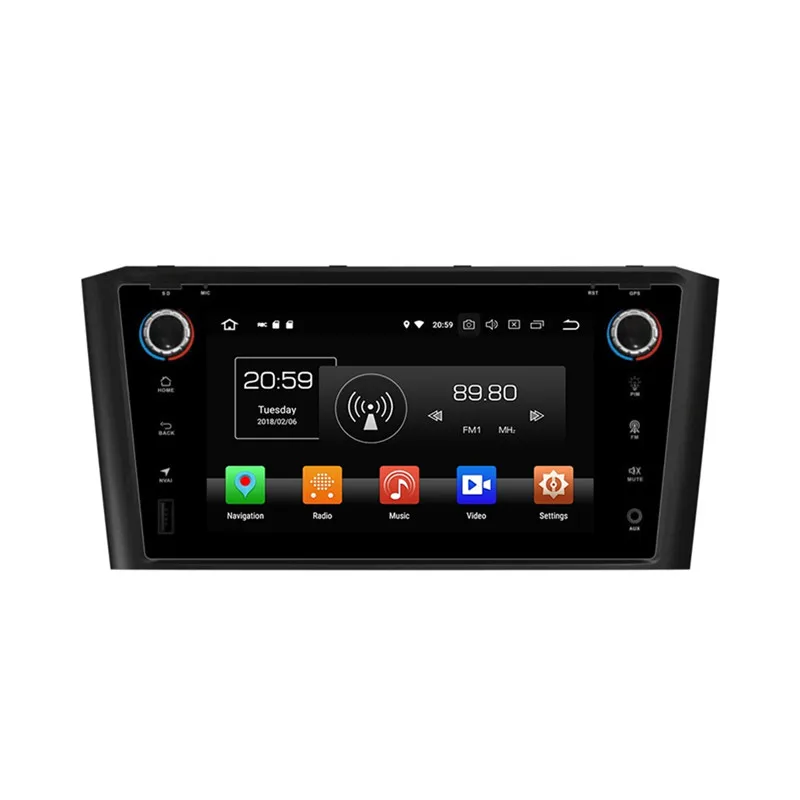 

KLYDE 7" Android 8.1 Car Radio For Toyota Avensis 2003-2009 Deckless Car Audio Multimedia Player Car Stereo DVD Steering Wheel