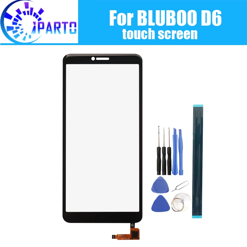 BLUBOO D6 панель сенсорного экрана 100% гарантия новая Оригинальная стеклянная стекло