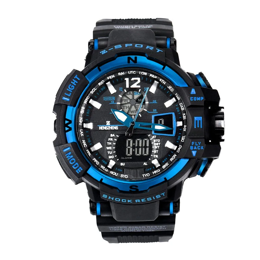

50M Waterproof Digital-watch Men LED Digital Military Watch Diving Dress Sports Watches Fashion Outdoor Men Wristwatches Clock