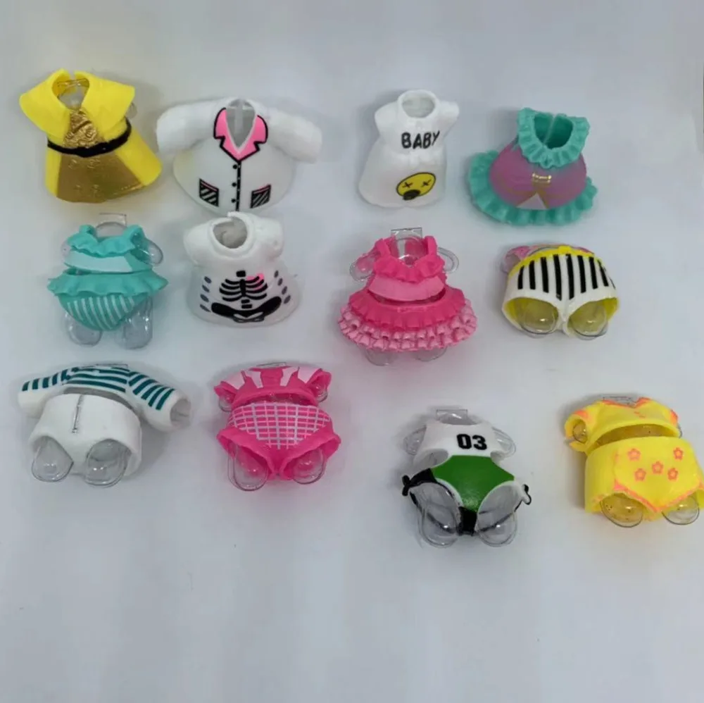 

New 1pcs Original Clothes/Hair for Lol Doll DIY Accessories Toys for Girls Gift Random Ship