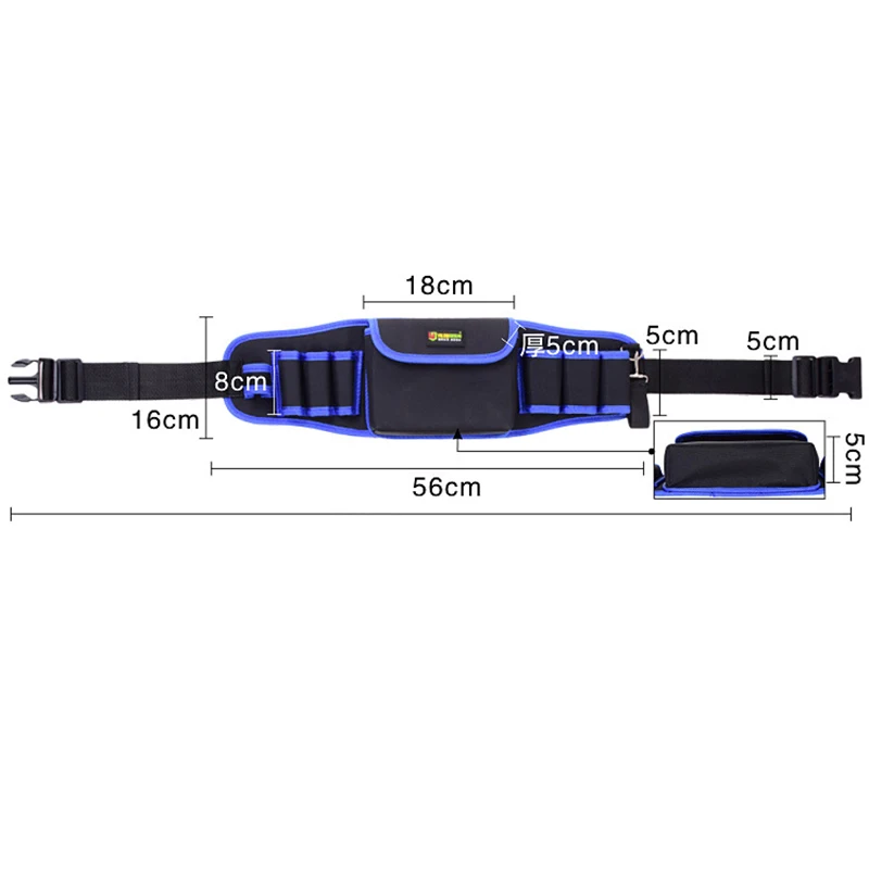 Электрики регулируемый пояс карман пояса инструмент сумка молотки плоскогубцы отвертка держатель для хранения ручной инструмент для