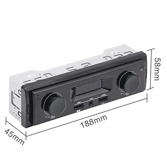 СВЕТОДИОДНЫЙ цифровой дисплей Автомобильный MP3-плеер Беспроводной приемник mp3 автомобильный FM радио FM1/FM2/FM3 Авто Mp3 радио плеер аксессуары