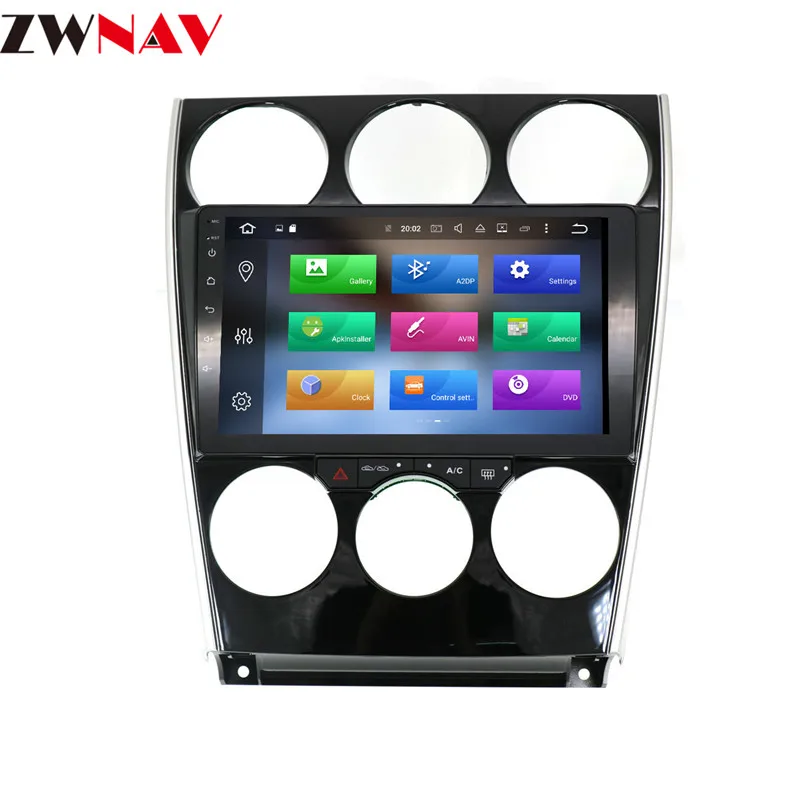 Discount Android 8.0 2 din Car Multimedia radio player dvd For MAZDA 6 Mazda6 2002-2008 head unit gps navigation stereo Wifi USB free map 8