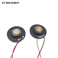 צעצוע ברכב 2pcs / הרבה חדש דק צעצוע ברכב צופר 32 אוהם 0.5 וואט 0.5W 32R הדובר קוטר 36mm 3.6CM עם 10 ס"מ אורך מסוף חוט PH2.0 (5)