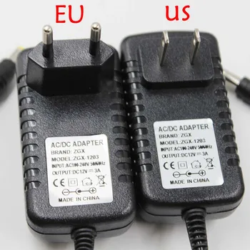 

DC12V 3A 36W LED driver adapter transformer power supply 220V switch US EU plug for LED light lamp strip module AC110-240V