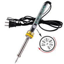 ESI-S60 паяльная сварка с электронным железом 60 Вт 220-240 В Регулируемая температура от 200 до 450C с индикаторным светом