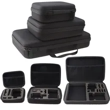 Promotion Travel Storage collection bag Case Gopro Hero 3/4 Sj 4000 Yi Action H9 H9R Camera sport cam go pro Accessories