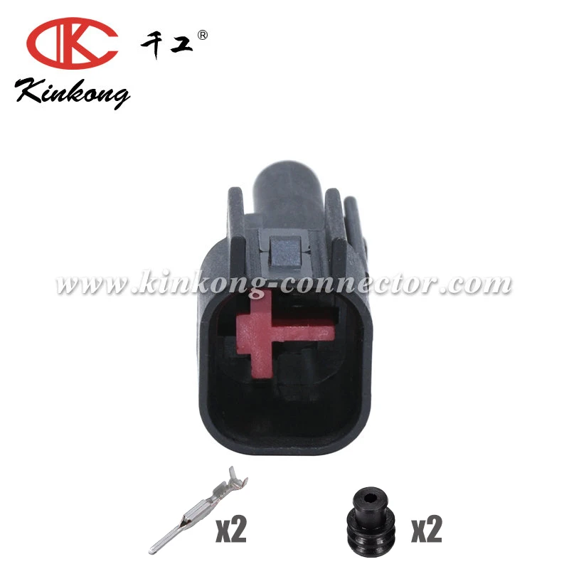 Kinkong 2P Female Automotive Electric connector For XW43-14A464-AAA-L With Terminals | Обустройство дома