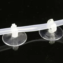 10Pcs/lot 5mm Aquarium Suction Cup Holder Suction Disc Sucker for Fish Tank Pump Airline Tube Aquariums Holders Sucker