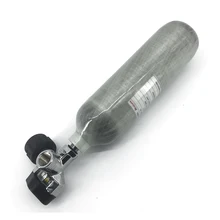 AC30112 1.1L 4500PSI принадлежности для охоты стрельба HPA бак 300BAR углерод цилиндр Пейнтбол PCP бак и клапан для стрельбы