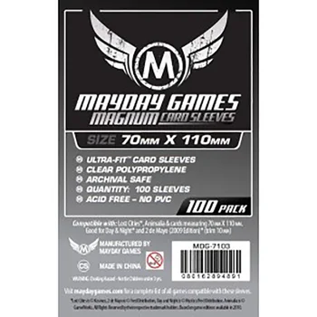 

100 PCS/Bag Card Game Mayday Sleeve Standard Thickness 70*110mm Big Size Transparent Card Protector Board Game Sleeve