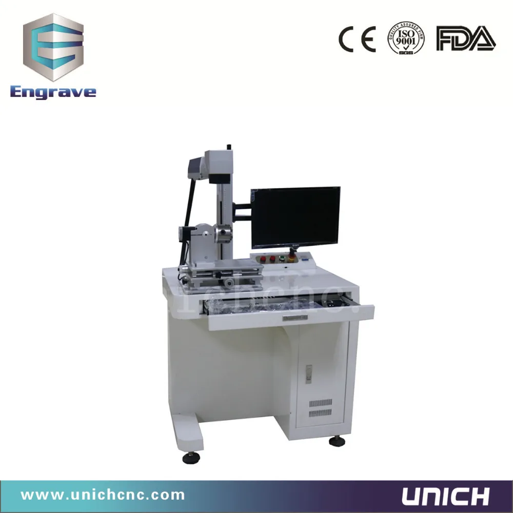 

Made in china desktop fiber laser marking machine/laser marking device/fiber laser marking machine price