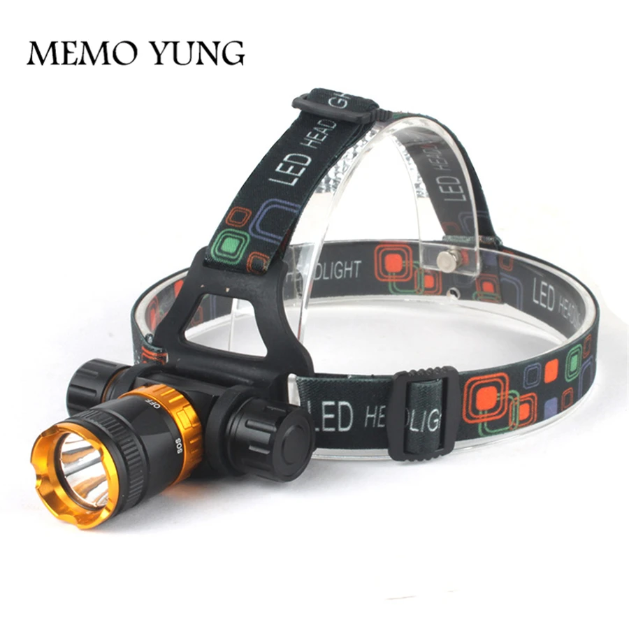 

3800 Lumen XML T6 LED headlight 5-Mode Dive Waterproof Scuba Diving led headlamp t6 Underwater 18650 battery flashlight torch