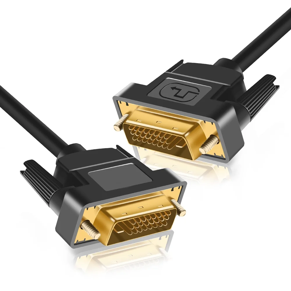 High speed DVI cable 1M 1.8M 2M 3M Gold Plated Plug Male-Male DVI TO DVI 24+1 cable 1080p for LCD DVD HDTV XBOX High speed DVI cable 1M 1.8M 2M 3M Gold Plated Plug Male-Male DVI TO DVI 24+1 cable 1080p for LCD DVD HDTV XBOX