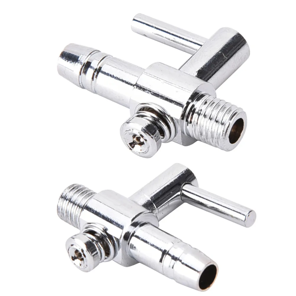 

1PC Thread Stainless Steel Aquarium Air Flow Distributor Lever Control Valve Packed Safely in Bubble Bag Hot Seller