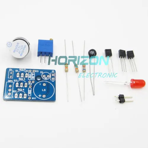 

DIY Kit DC 3~5V Electronic Temperature Control Sound Light Alarm Suite Kit