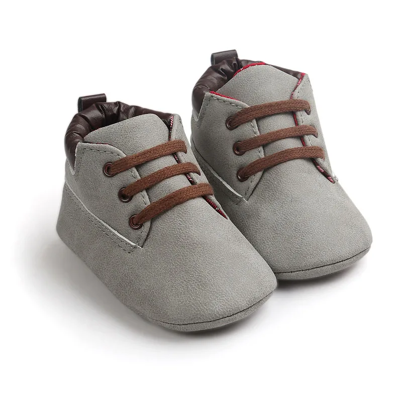 Зимой на открытом воздухе из искусственной кожи, для детей мокасины обувь, нескользящая обувь для малышей, которые делают первые шаги; с мягкой подошвой для новорожденных и маленьких мальчиков сапоги - Цвет: 13