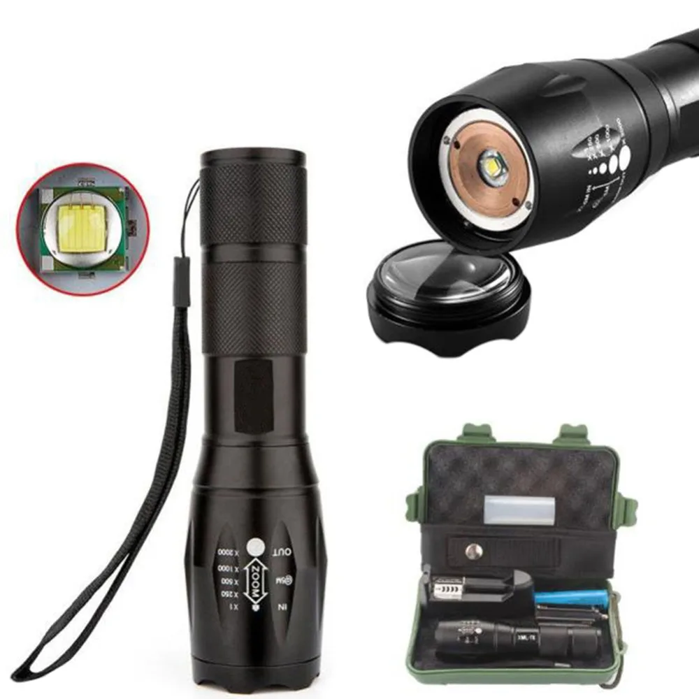 strong rechargeable flashlight