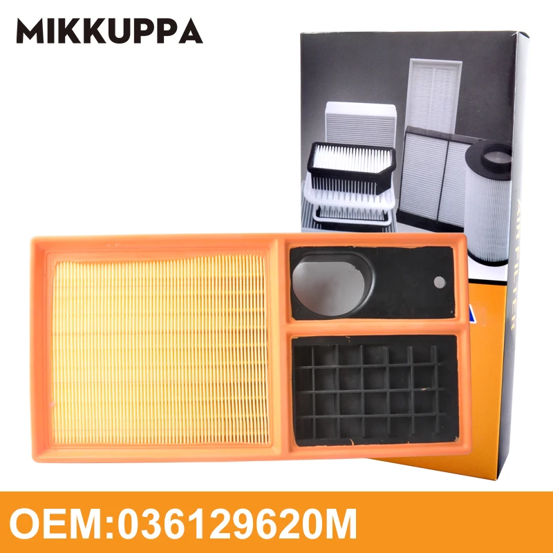 Mikkuppa Air Filter For Seat Skoda VW Golf Jetta Polo Auto Accessories High Quality OEM 036129620M | Автомобили и мотоциклы