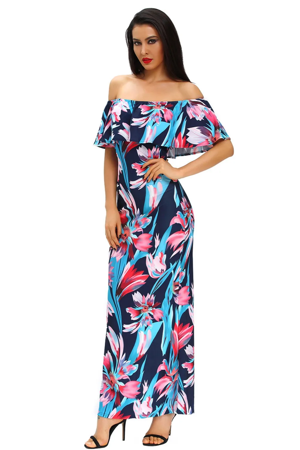 Floral-Print-Off-the-shoulder-Maxi-Dress-LC61189-2-4