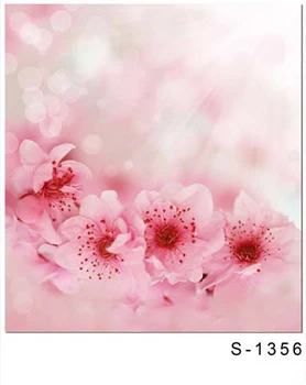 

Pink FLOWER Sunshine Photography Backgrounds Vinyl cloth High quality Computer printed newborns backdrops