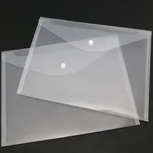 300 PC прозрачные пластиковые A4 папки Сумка-файл для документов держать папки в виде сумок хранения бумаги офиса школы поставщика