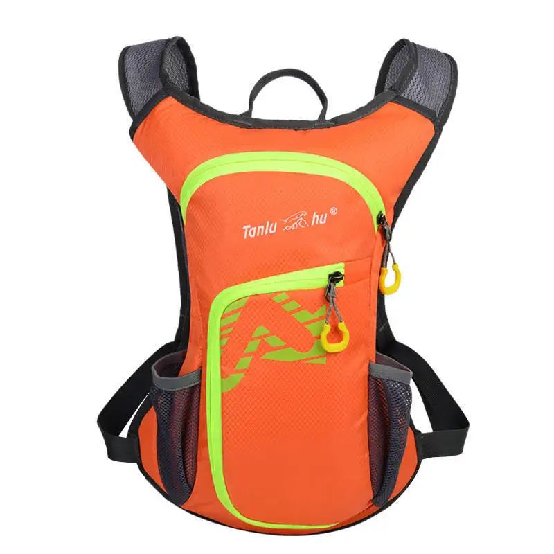 Ультралегкий гидратационный рюкзак, сумка для воды,, спортивная сумка для улицы, дышащая, для горного велосипеда, велосипеда, езды на велосипеде, путешествий - Цвет: orange
