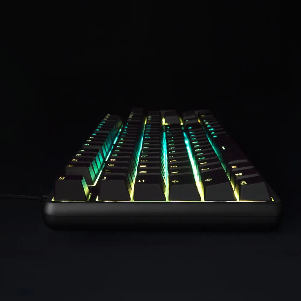 Оригинальная Xiaomi mi Ga ng клавиатура механическая 104 клавиш RGB свет анти ореолы