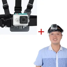 KingMa For Gopro Accessories For Go pro Camera Spare Chest Head Helmet Strap Tripod Monopod Mount For Gopro Hero 2/3/3+/4 SJ4000