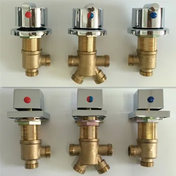 

Hot and Cold Water Brass switch valve for Bathtub faucet shower mixer Bath faucet control valve,Bathroom mixing valve