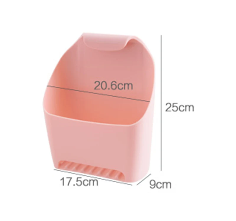 Meyjig Punch-free Bathroom Shelf Organizer Bathroom Wash Rack Toilet Plastic Wall Hanging Shelf Sundries Storage Rack2