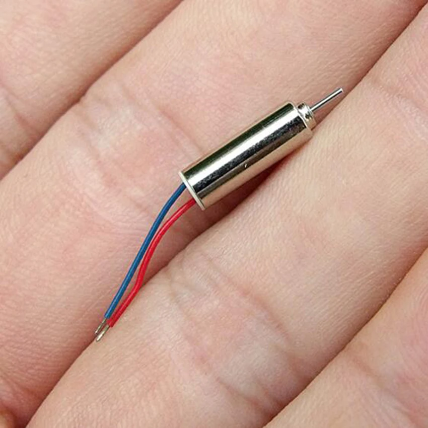 1 шт. 0412 микро безъядерные мотор 3 7 V 53000 об/мин (4*12 мм полые чашки моторы высокого