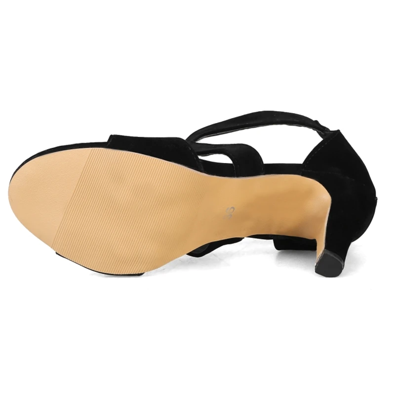 KARINLUNA/ г. Новые женские туфли на тонком высоком каблуке, большие размеры 34-43 пикантные вечерние сандалии-гладиаторы на выход женская обувь