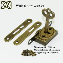 10pcs In stock Quality assurance Five-piece set bronze box lock,jewelry/Wooden/Collection box lock,hardaware accessories, W-018 10pcs In stock Quality assurance Five-piece set bronze box lock,jewelry/Wooden/Collection box lock,hardaware accessories, W-018