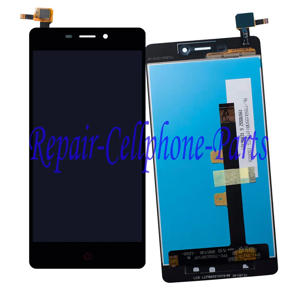 

Black 100% New Full LCD DIsplay + Touch Screen Digitizer Assembly Replacement For ZTE Blade A711 Free shipping