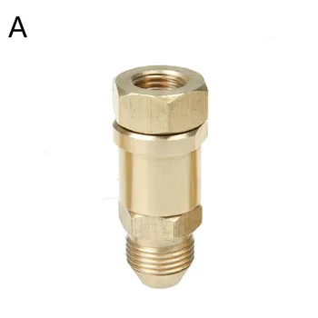

High pressure washer adapter water gun connector M14 to M18 / M22 quick connection brass copper joint for nozzle foam lance