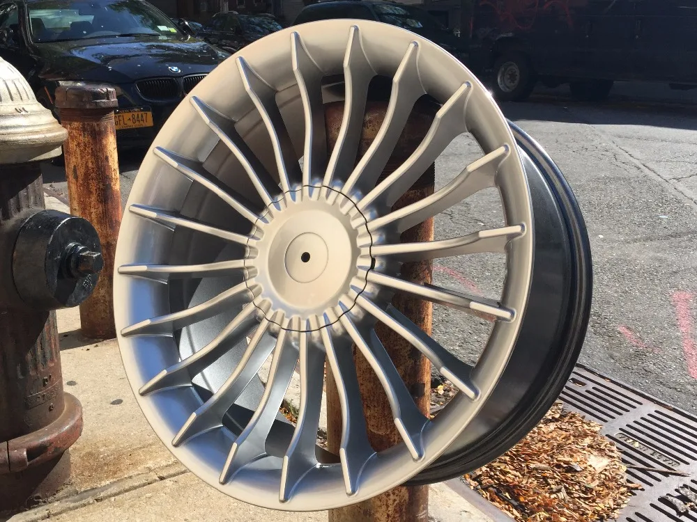 Free Shipping 4 New Staggered Rims wheels RIMS ET 35mm Alloy Wheel Rims W724
