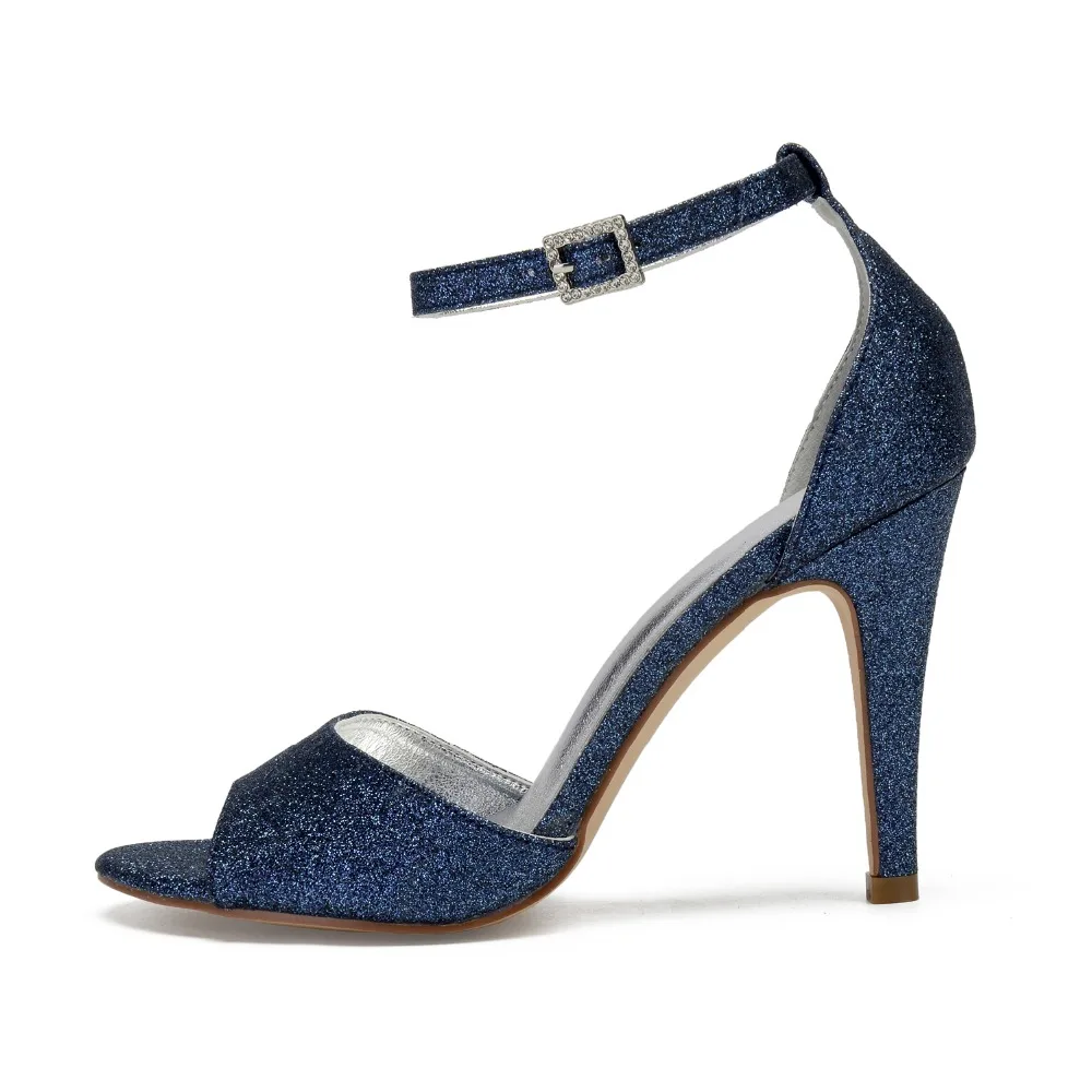 Navy blue party shoes