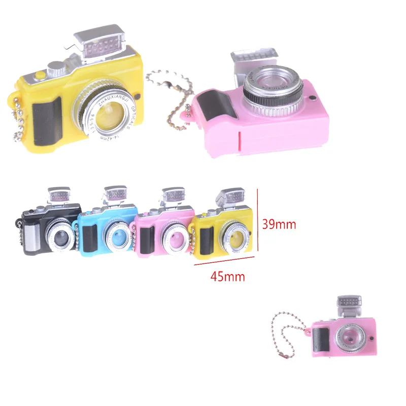 

1pcs Doll Camera For BJD Doll DIY 1 / 4 1/3 Doll Accessory Key Chains Toys Sound Gift Dollhouse Miniature