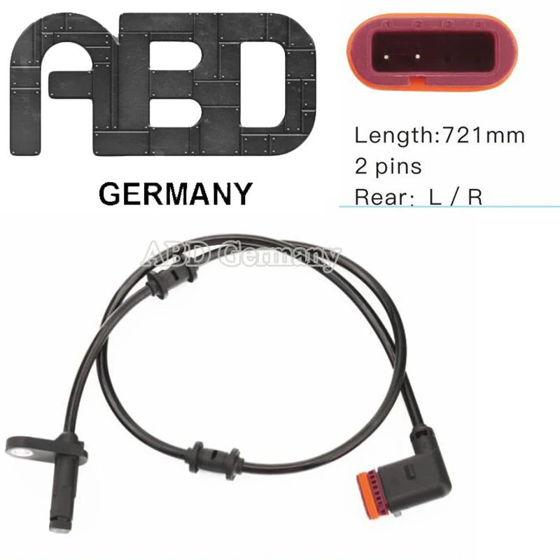 ABD Германия ABS Датчик скорости колеса 212 905 04 00 для Mercedes Benz E W212 S CLS C 218 X 218|Датчик ABS| |