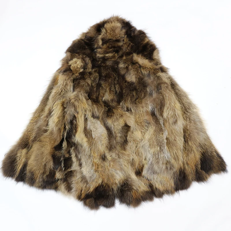 Только меховая внутренняя подкладка не содержит меховой воротник внешняя оболочка натуральный мех пальто зимняя куртка женская парка из меха лисы енота кролика норки - Цвет: raccoon fur lining 1