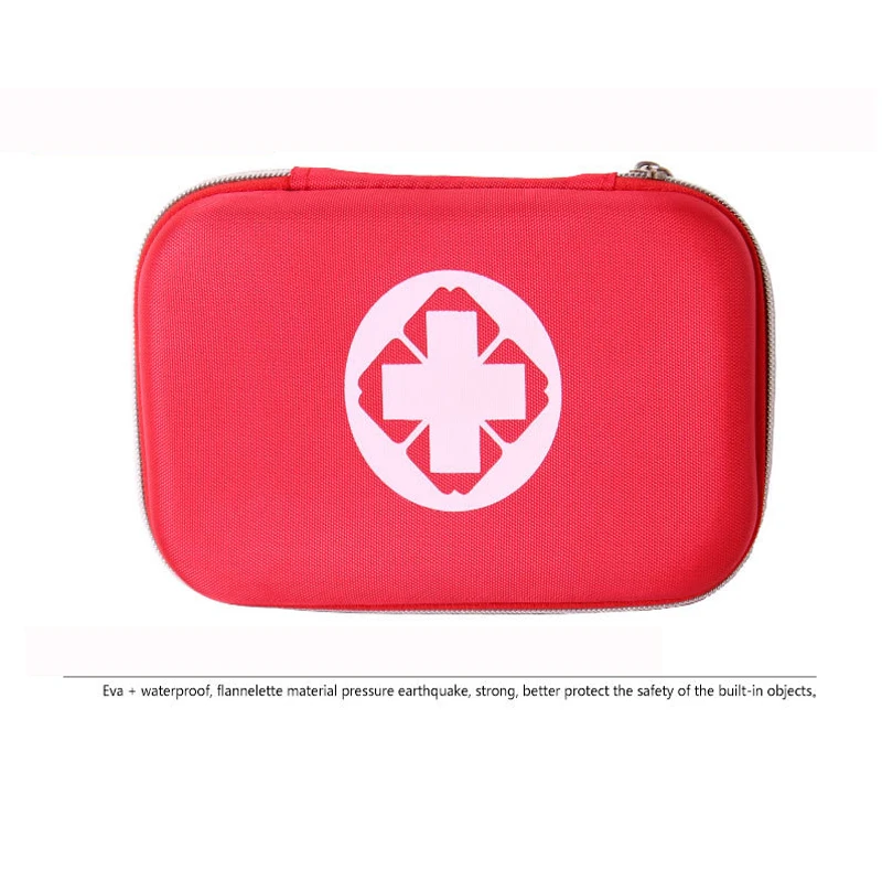 Черный и красный цвет аптечки портативные на открытом воздухе выживания в случае землетрясения аварийные сумки автомобиль установленный медицинский пакет