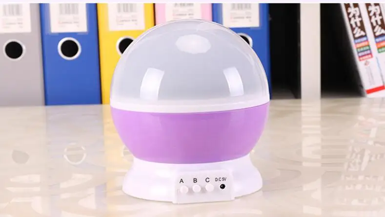 Night Light Stars Starry Sky LED Night Light Projector Moon Lamp Battery USB Kids Gifts Children Bedroom Lamp Projection Lamp (5)