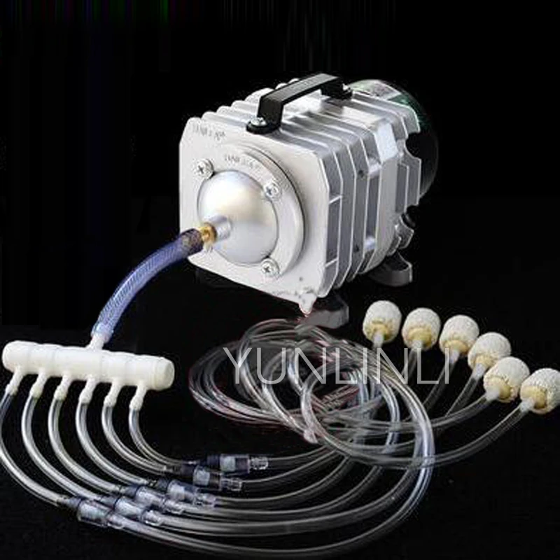 

Air Compressor Fish Pond Inflatable Aeration Pump Roast Duck Pumping 60W 220V Multi-function Electromagnetic Electric PumpACO328