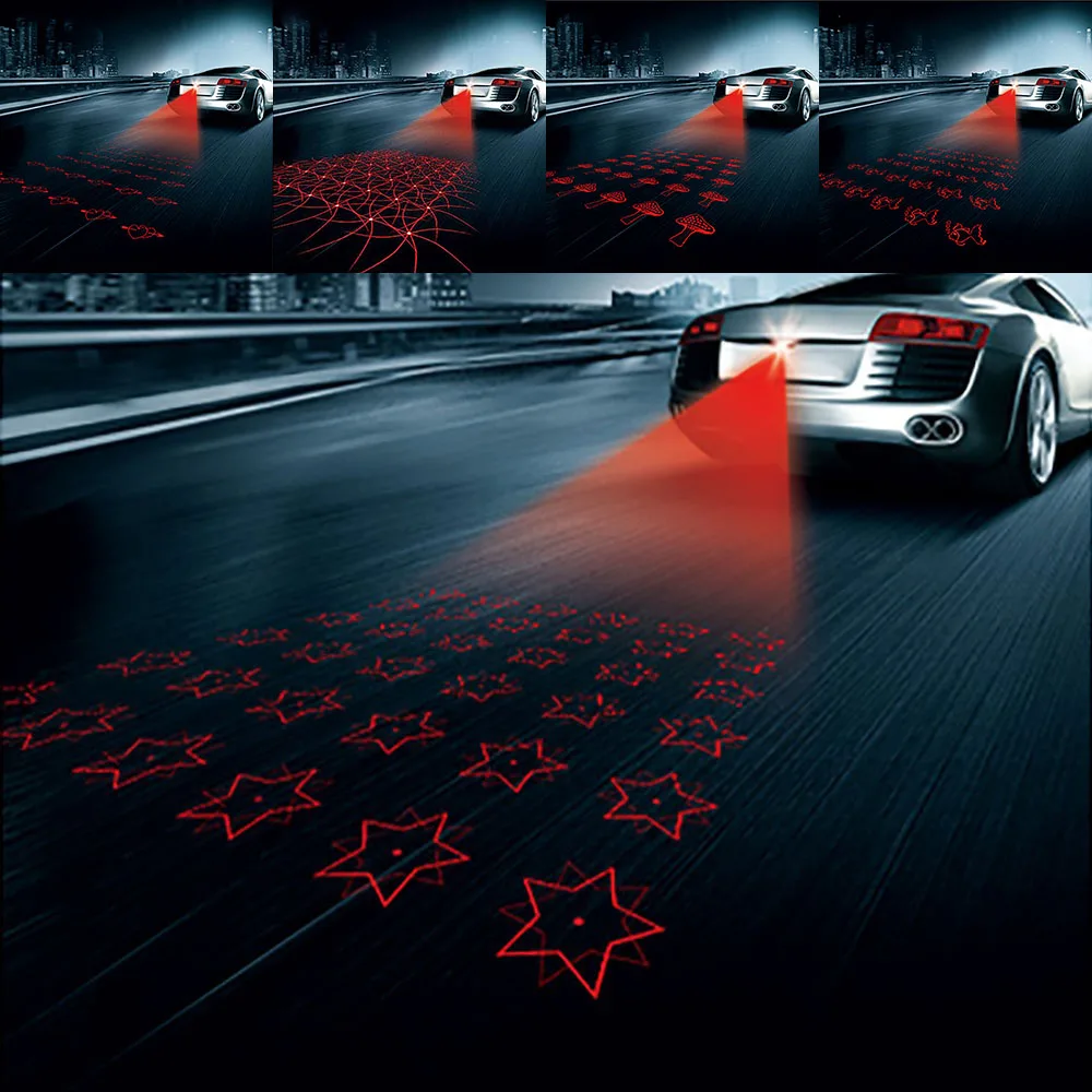 Anti Collision Rear end font b Car b font Laser Tail 12v font b led b
