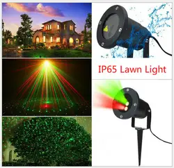 Свет лужайки Рождество праздник украшение сада Водонепроницаемый IP65 лазерный свет лазерный проектор звезды дождя lanternas фонарик