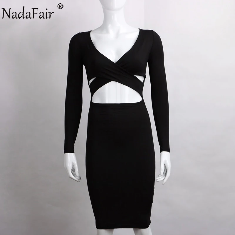 Платье футляр женское летнее с V образным вырезом и длинным рукавом|bodycon dress|winter