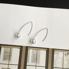 Tính khí Punk Thời Trang Đơn Giản Thanh Lịch Bông Tai Mặt Dây Chuyền Mặt Dây Đôi nữ Bông Tai Bán Buôn Bán Bông Tai(China)